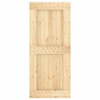 Deur NARVIK Naturel 90 x 210 cm Massief Grenenhout 5