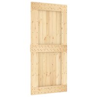 Deur NARVIK Naturel 95 x 210 cm Massief Grenenhout 2