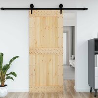 Deur NARVIK Naturel 95 x 210 cm Massief Grenenhout 4