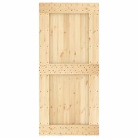 Deur NARVIK Naturel 95 x 210 cm Massief Grenenhout 5