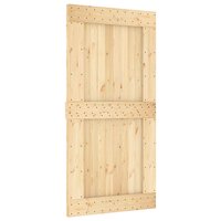 Deur NARVIK Naturel 100 x 210 cm Massief Grenenhout 2
