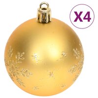 70-delige Kerstballenset goud en rood 5