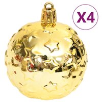 70-delige Kerstballenset goud en rood 6