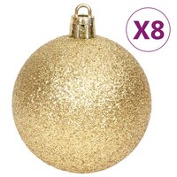 70-delige Kerstballenset goud en rood 8