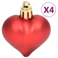 70-delige Kerstballenset goud en rood 11