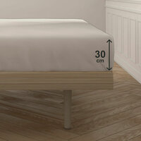 Verstelbaar onderlaken Happy Home Mix Colors Linnen Bed van 120 5