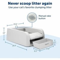 Kattenbak PetSafe Wit Plastic 4