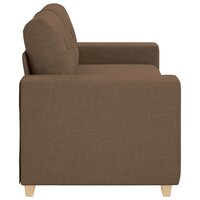 Loveseat Bank Bruin 180x77x82 cm Stof 5