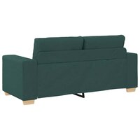Loveseat Bank Donkergroen 180x77x82 cm Stof 6