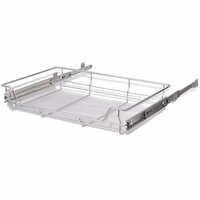 Draadmanden uittrekbaar 2 st 800 mm zilverkleurig 6