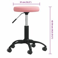 Massagekruk fluweel roze 6