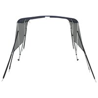 Biminitop 3 bogen met mesh zijwanden 183x(137-152)x137 cm 4