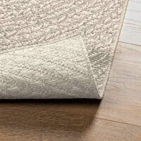 Vloerkleed ZIZUR room binnen en buiten 80x200 cm jute look 7