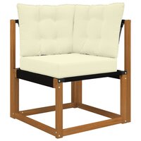 Buiten bankkussen 3 pcs Cr&egrave;me Polyester 3