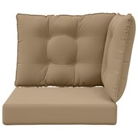 Buiten bankkussen 3 pcs Taupe Polyester 6