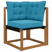 Buiten bankkussen 3 pcs Koninklijk Blauw Polyester 3