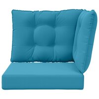 Buiten bankkussen 3 pcs Koninklijk Blauw Polyester 6