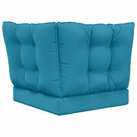 Buiten bankkussen 3 pcs Koninklijk Blauw Polyester 7