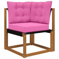 Buiten bankkussen 3 pcs Roze Polyester 3
