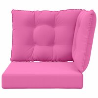 Buiten bankkussen 3 pcs Roze Polyester 6