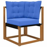Buiten bankkussen 3 pcs Turquoise Polyester 3