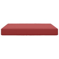 Buiten bankkussen Wijnrood 80 x 80 x 8 cm Polyester 4