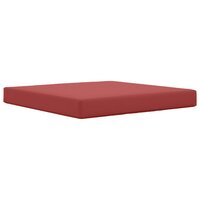 Buiten bankkussen Wijnrood 80 x 80 x 8 cm Polyester 5