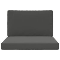 Buiten bankkussen 2 pcs Antraciet Polyester 6