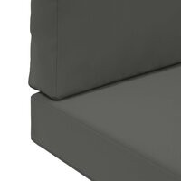 Buiten bankkussen 2 pcs Antraciet Polyester 9
