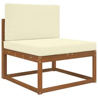 Buiten bankkussen 2 pcs Cr&egrave;me Polyester 3
