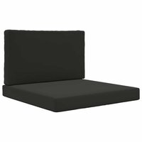 Buiten bankkussen 2 pcs Zwart Polyester 2