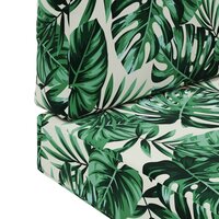 Buiten bankkussen 2 pcs Bladpatroon Polyester 9
