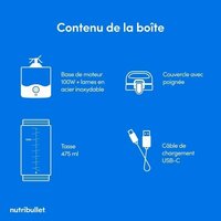 Blender Nutribullet Roze 475 ml 3