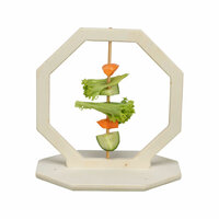 Cavia voerbak Trixie Hout 17 x 12 x 17 cm 2