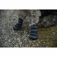 Hondenschoenen voor honden Kerbl Zwart Grijs M 4