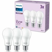 Ledlamp Philips A67 Wit E 100 W E27 3 Stuks (4000 K) 6