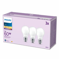 Ledlamp Philips A60 E27 Warm wit E 7 W 60 W E27 806 lm 3 Stuks (2700 K) 4