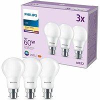 Ledlamp Philips 60 W Mat Warm wit F 8 W 60 W B22 3 Stuks (2700 K) 6