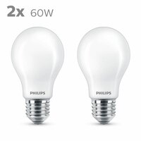 Ledlamp Philips Classic Standard 60 W Wit E E27 (2700 K) (2 Stuks) 3