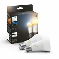 Smart Gloeilamp Philips Pack de 2 E27 Wit F E27 (2200K) (6500 K) 2