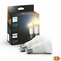 Smart Gloeilamp Philips Pack de 2 E27 Wit F E27 (2200K) (6500 K) 3