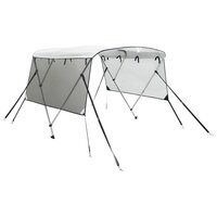 Biminitop 3 bogen met mesh zijwanden 183x(185-198)x137 cm 2