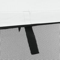 Biminitop 3 bogen met mesh zijwanden 183x(185-198)x137 cm 11
