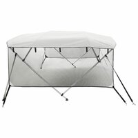 Biminitop 4 bogen met mesh zijwanden 243x(170-182)x137 cm 7