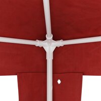 Partytent Rood 400 x 300 x 255 cm PE en staal 5