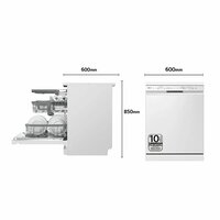 Vaatwasser LG DF365FWS Wit B 4
