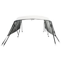 Biminitop 4 bogen met mesh zijwanden 243x(185-198)x137 cm 4