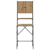 Wasmachinekast Artisan Eiken 68 x 48,5 x 194 cm Bewerkt hout 6