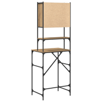 Wasmachinekast Artisan Eiken 68 x 48,5 x 194 cm Bewerkt hout 8