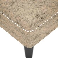 Chaise longue met kussen&amp;rechterarmleuning kunstleer lichtgrijs 7